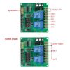 CYTGOUPER YYB-5 12v 24v Motor Forward/Reverse Control Board, Two-Way Relay Delay Timing Cycle Module, Motor Controller Board