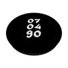 07.04.90 - Birthdate Design with Birth Day.Month.Year PopSockets Swappable PopGrip