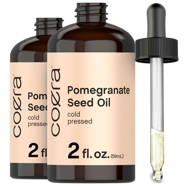 Pomegranate Seed Oil |  for Face & Hair | 4 fl oz | Cold Pressed | By Coera