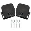 Herdio 4" Marine Bluetooth Speakers Waterproof Heavy Duty Surface Mount Boat UTV