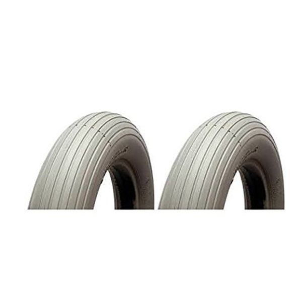 Mobility Scooter Puncture Proof Tyres 300-4 260 x 85 - Front Tyres X 2 - Solid Tyres