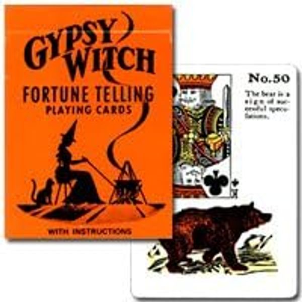  54  GYPSY WITCH FORTUNE TELLING PLAYIN CARDS  