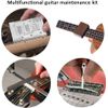72PCS Guitar Tool Kit Professional Guitar Maintenance Repairing Tools Kit Set