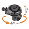 Prophete Aluminium Bicycle Bell, Assorted Colours, MTB Bell, L
