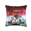 Sonic the Hedgehog, Sonic X Shadow Generations - Key Art Throw Pillow