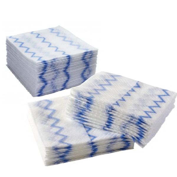 Rubbermaid Disposable Microfiber Cloths, Blue (Pack of 40)