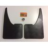 MSA© UNIVERSAL Car Rubber Black MUDFLAPS Mud Flaps Pair Of Mudflaps