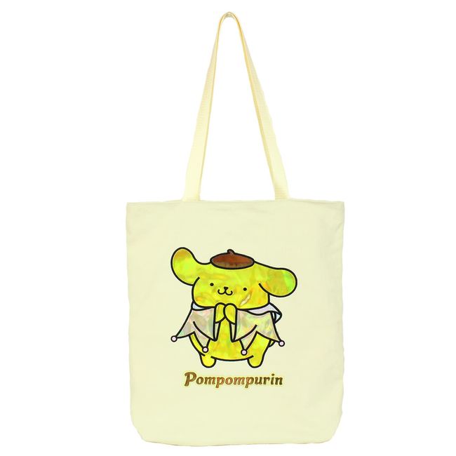 Sanrio Characters Pom Pom Pudding Shiny Tote Bag