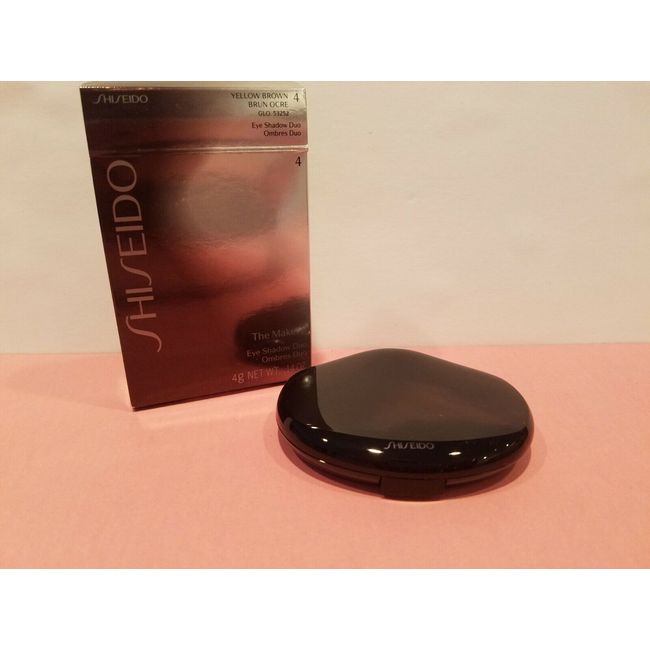 Shiseido ~ The Makeup Eyeshadow Duo ~ #4 ~ Yellow Brown/Brun Ocre ~ NIB