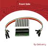 AZDelivery MAX7219 8 x 8 Dot Matrix MCU 64 LED Panel Display Module compatible with Arduino Including E-Book!