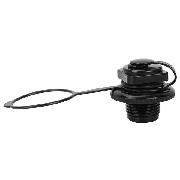 24mm air valve + 23.9mm Black Plastic Replacement Inflatable Boat Air Valve, Fishing Boat Air Valve, Replacement Air Valve for Kayak Air Valve