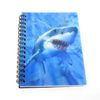 Notes Stationery A6 Notepad Foot 3d Ring Notebook Shark Sea 301 – 956