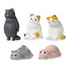 Nothing, Cat 2 x Total 5 Types, Full Comp Toy, Capsule Toy