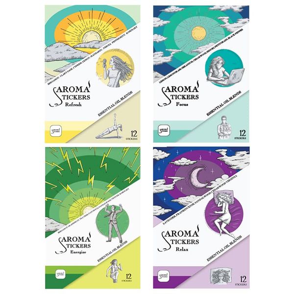 Aromastickers Aromastickers Blending Series 4 Types Set