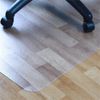 Floortex Valuemat 52x45" Recyclable Rectangular Vinyl Chair Mat in Clear