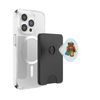 Cute Camping Bear in Sleeping Bag by Fire PopSockets PopWallet for MagSafe