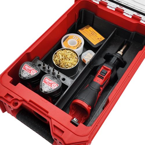 M12 Soldering Iron (2488-20) Packout Organizer for Milwaukee Compact Tool Box- Tool and Toolbox Not Included