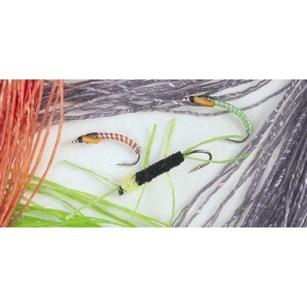 Superstretch fly tying, flexi floss, spandex, 20 colours, Fly Tying or crafting (White)