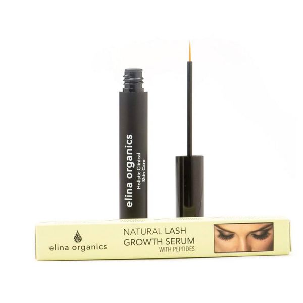 Natural Lash Growth Serum, Peptides, toxic-free, chemical-free, eye lash strengthening, grow eyelashes, cruelty-free, gluten-free, organic, eye lash conditioning