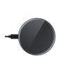 Techno S Fast 15W Max Wireless Charger with USB C Charging Cable - Gray Sky