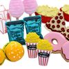 Bluebubble AMERICAN DINER Pink Ring Donut Stud Earrings on Gift Card