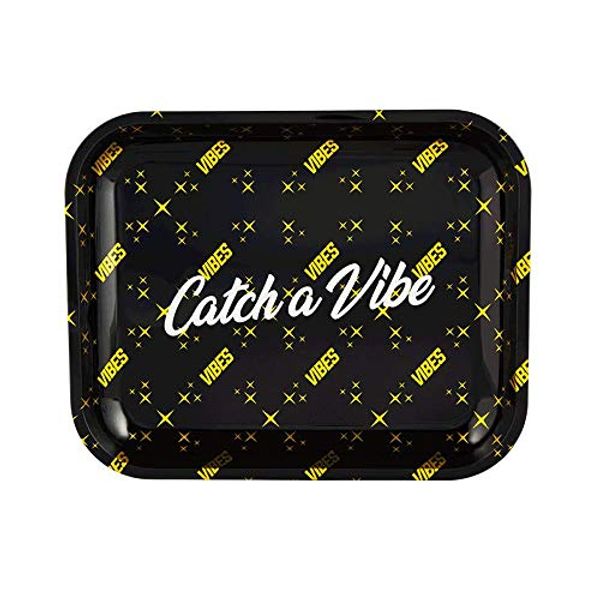 Catch A Vibe Aluminium Rolling Tray by Vibes-Large