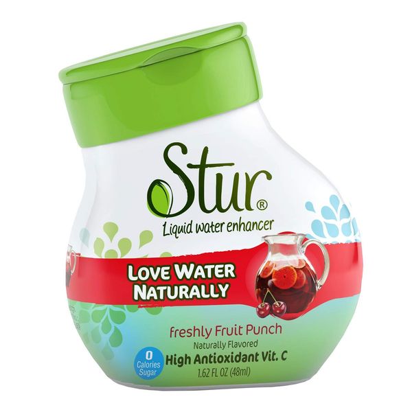 Stur Fruit Punch Water Flavor 1.62 Fl Oz