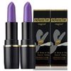 Tint Lipstick, Magical Lipstick, No.5, Wine, Set of 2 (Lipstick, Tarnishing, Made in Japan) [Naturactor]
