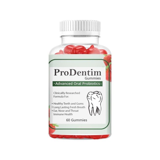 Prodentim Gummies Dental Supplement for Teeth and Gums 60 Gummies