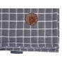 Petface Window Pane Check Soft Fleece Comforter Bedding Blanket for Dogs
