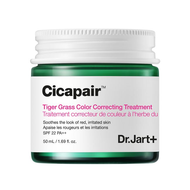 Dr. Jart Cicapair Tiger Grass Color Correcting Treatment Makeup Base SPF22 PA++ 50ml, 4pcs, Green