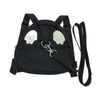 IMAI COMPANY Stray String Backpack (Strawberry), (Feathers) Black