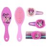 Minnie Mouse Children's Girls Hair Accessory Set with Hair Brush 8 Pieces