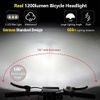 USB Rechargeable LED Bike Light Waterproof Super Bright Bicycle Front Headlight