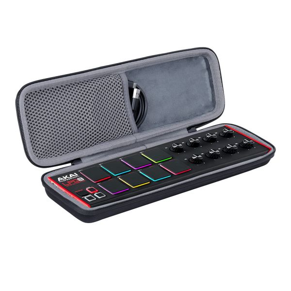 co2CREA Hart Reise Schutz Hülle Etui Tasche für AKAI Professional LPD8 USB MIDI Pad Controller (Nur hülle, Enthält keine Ausrüstung)