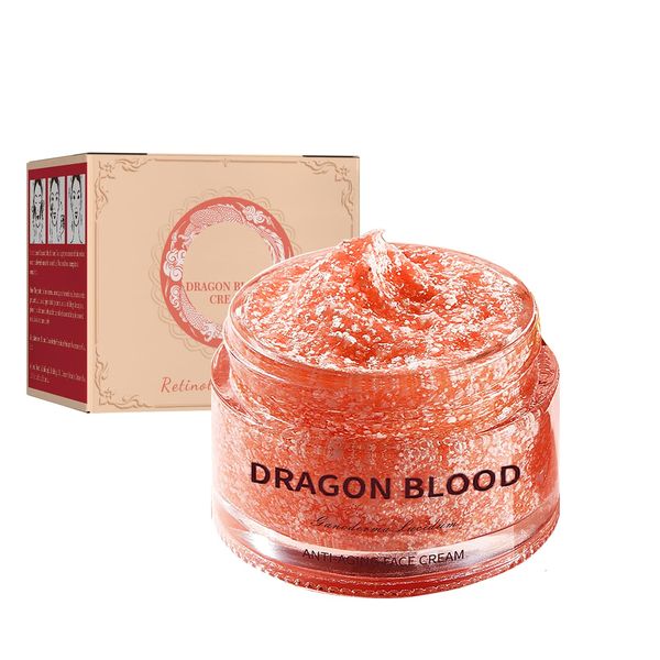 Dragon Blood Facial Cream - Retinol Cream for Anti Aging - Anti Wrinkle Face Cream - Skin Lightening Cream - Dragon Blood Face Cream - Dark Spot Remover - Day & Night Cream for Women 50g