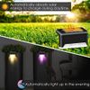 4 PC Solar Pool Side Lights Color Changing Waterproof LED Night Light Yard Decor