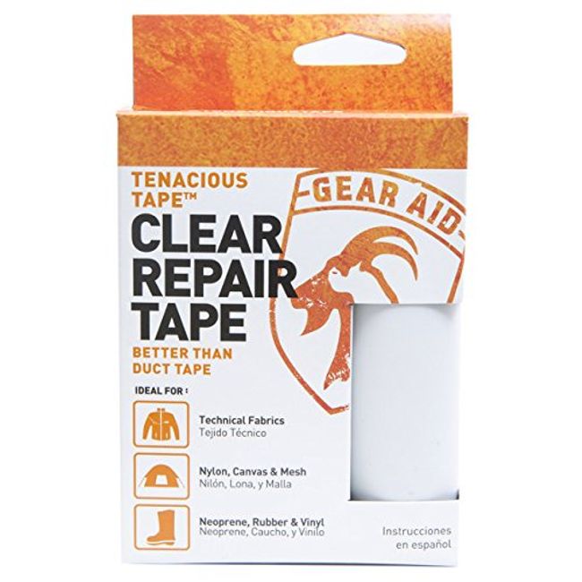 Tenacious Tape Fabric Repair Tape Yellow 3 x 20 Strip