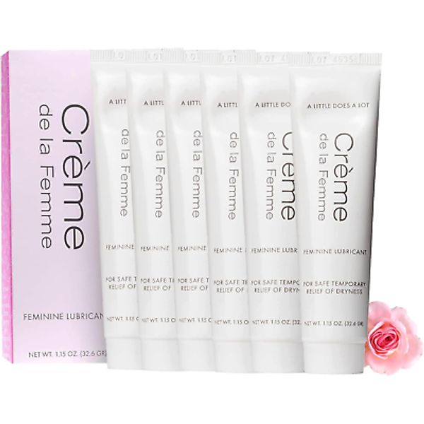 Crème De La Femme Daily Vaginal Moisturizing Cream for Long-Lasting Relief from