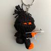 Voodoo String Doll Keychain, Design T106