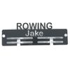 Super Cool Creation Personalised "Rowing" Medal Hanger - White