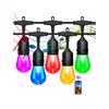 Garden Furniture Centre Multicoloured Solar LED Festoon String Lights