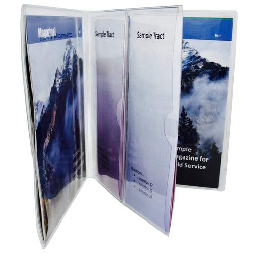JW Field Service Supplies, Vinyl Magazine and Tract Organizer