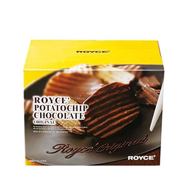 ROYCE' Potato Chip Chocolate, Original, Set of 6