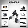 Magic Articulating Arm with Quick Release Mount and Retractable Positioning Pin