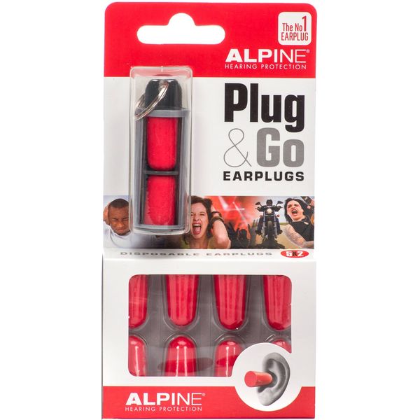 Alpine Plug&Go Foam Ear Plugs