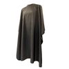 Kobe Professional Hairdressing Black Polka Dot Shimmer Gown - Water Resistant Salon Cape with Adjustable Neck