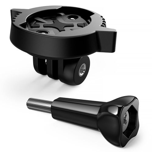 TUSITA Quarter Turn to Friction Flange Mount Adapter Compatible with Garmin Edge Bicycle GPS, Varia UT800 Intelligent Headlight - Mount Designed for GoPro