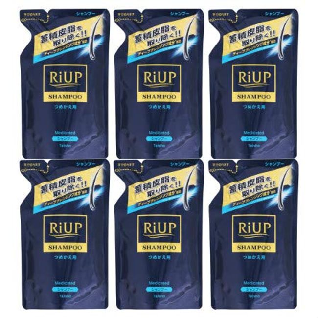 Reup Scalp Shampoo Refill Set of 6 11.8 fl oz (350 ml)