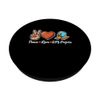 Peace Love DIY Projects Funny Maker Craft PopSockets Adhesive PopGrip